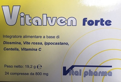 VITALVEN FORTE 24 COMPRESSE BLISTER 19,20 G - doctorpill.it