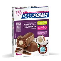 PESOFORMA BARRETTA CUORE COCCO 6 PASTI 12 X 31 G - doctorpill.it
