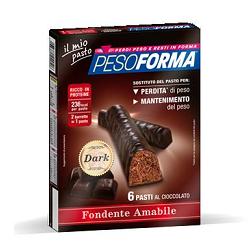 PESOFORMA BARRETTE DARK 12 X 31 G - doctorpill.it