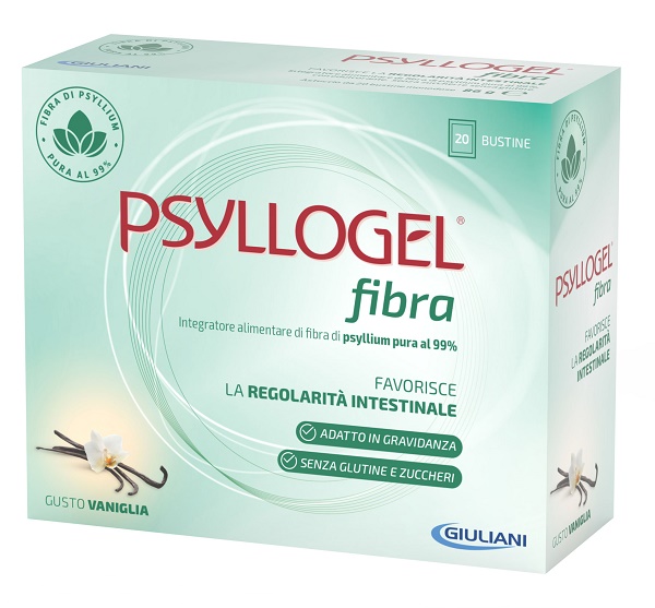 PSYLLOGEL FIBRA VANIGLIA 20 BUSTINE - doctorpill.it