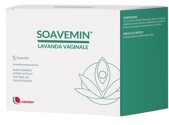 SOAVEMIN LAVANDA VAGINALE 5 FLACONI 100 ML - doctorpill.it