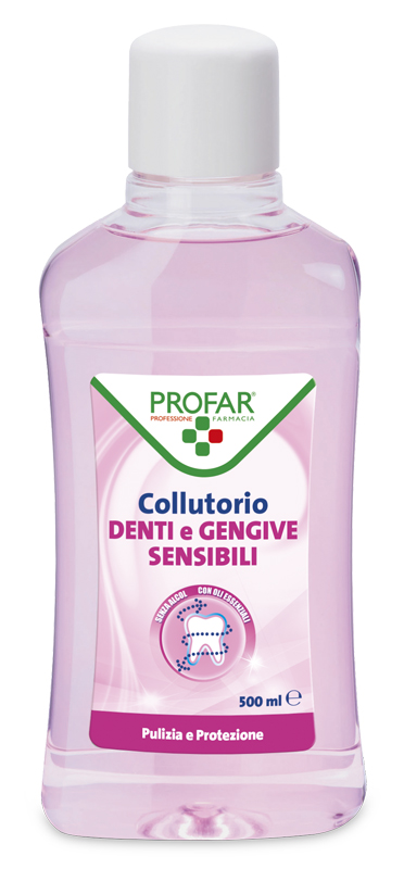 PROFAR COLLUTORIO DENTI/GENGIVE SENSIBILI 500 ML - doctorpill.it