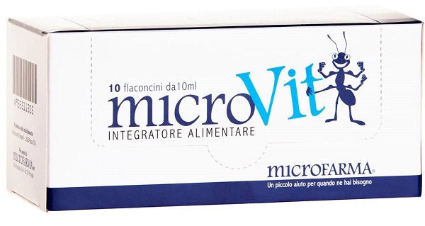 MICROVIT 10 FLACONCINI DA 10 ML - doctorpill.it