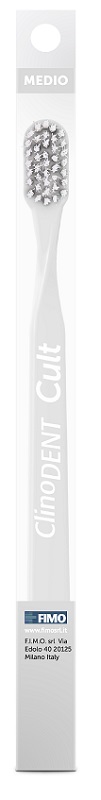 CLINODENT CULT BIANCO SPAZZOLINO DA DENTI MEDIO - doctorpill.it