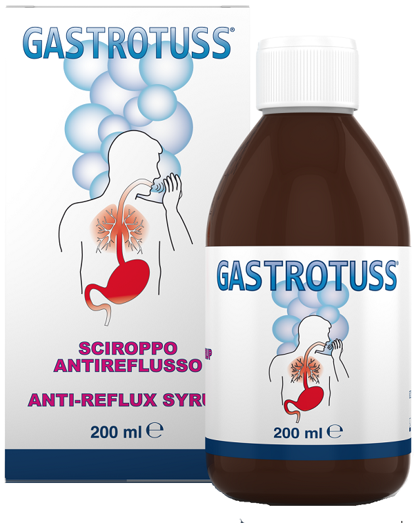 SCIROPPO ANTIREFLUSSO GASTROTUSS 200 ML - doctorpill.it