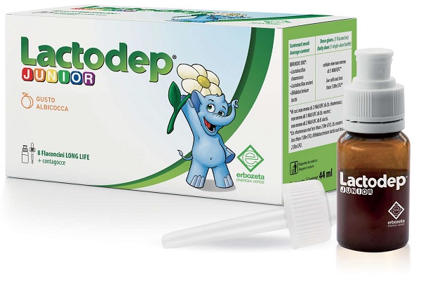 LACTODEP JUNIOR 8 FLACONCINI X 5,5 ML - doctorpill.it