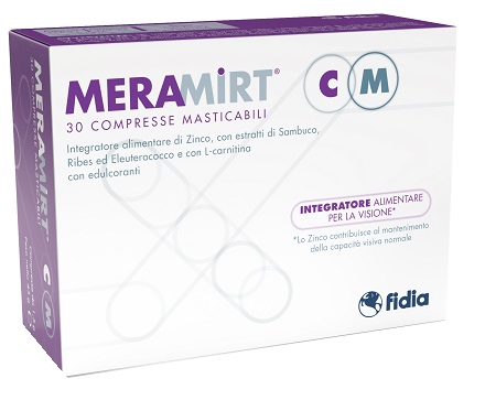 MERAMIRT CM 30 COMPRESSE MASTICABILI - doctorpill.it