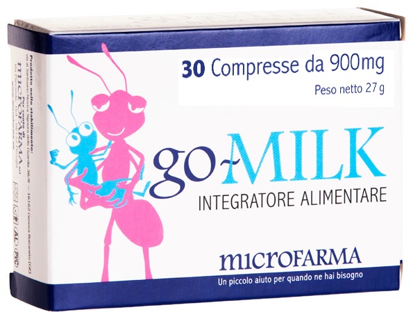 GO-MILK 30 COMPRESSE - doctorpill.it