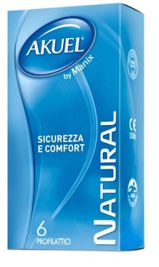 PROFILATTICO ANSELL AKUEL BY MANIX NATURAL B 6 PEZZI - doctorpill.it