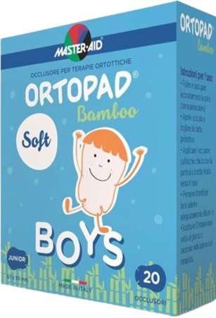 CEROTTO OCULARE PER ORTOTTICA ORTOPAD SOFT BOYS REGULAR 20 PEZZI - doctorpill.it