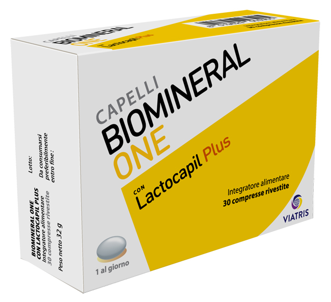 BIOMINERAL ONE LACTOCAPIL PLUS 30 COMPRESSE - doctorpill.it