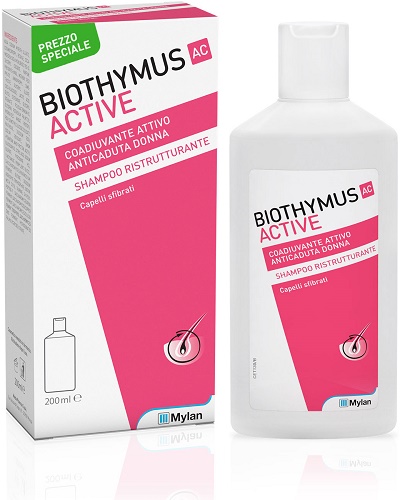 BIOTHYMUS AC ACTIVE SHAMPOO RISTRUTTURANTE DONNA 200 ML PREZZO SPECIALE - doctorpill.it