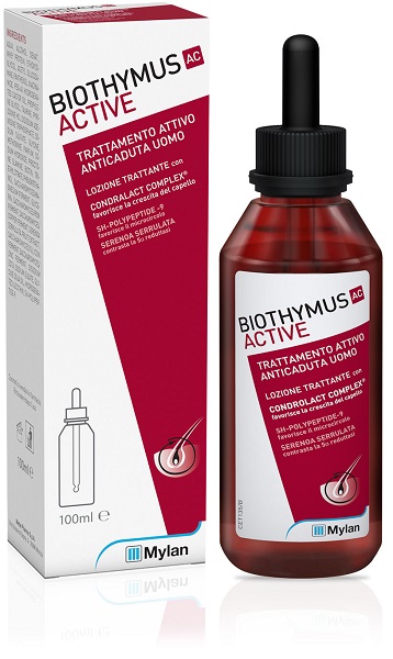 BIOTHYMUS AC ACTIVE TRATTAMENTO ATTIVO ANTICADUTA UOMO LOZIONE 100 ML - doctorpill.it