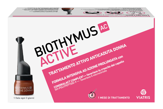 BIOTHYMUS AC ACTIVE TRATTAMENTO ATTIVO ANTICADUTA DONNA 10 FIALE - doctorpill.it