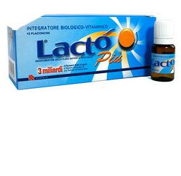 LACTO PIU 3 MILIARDI 12 FLACONCINI - doctorpill.it