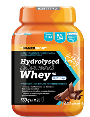 HYDROLYSED ADVANCED WHEY DELICIOUS CHOCOLATE BARATTOLO POLVERE ORALE 750 G - doctorpill.it