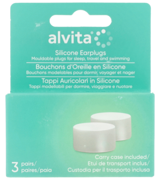 ALVITA TAPPI AURICOLARI IN SILICONE MODELLABILE 3 PAIA RIUTILIZZABILI - doctorpill.it