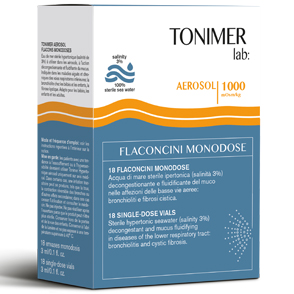 TONIMER LAB AEROSOL 18 FLACONCINI 3 ML MONODOSE - doctorpill.it