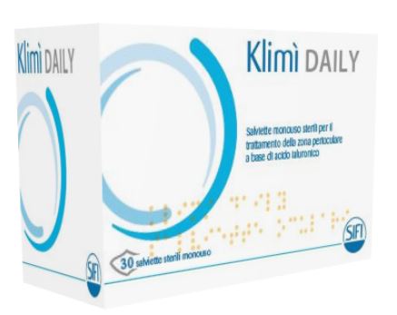KLIMI' DAILY 30 SALVIETTINE DETERGENTI MONOUSO STERILI PER L'IGIENE OCULARE - doctorpill.it
