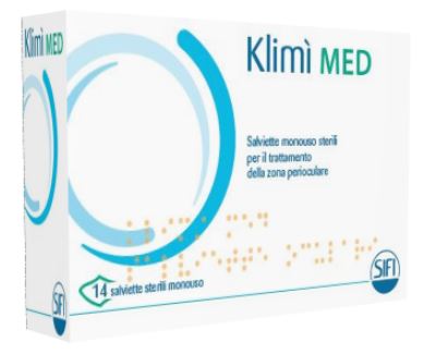 KLIMI' MED 14 SALVIETTINE DETERGENTI MONOUSO STERILI PER L'IGIENE OCULARE - doctorpill.it