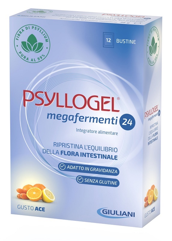 PSYLLOGEL MEGAFERMENTI 24 ACE 12 BUSTE 3 G - doctorpill.it