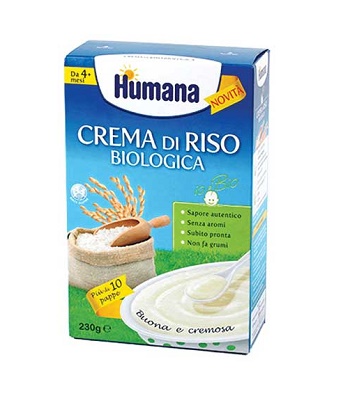 HUMANA CREMA DI RISO BIOLOGICO 230 G - doctorpill.it
