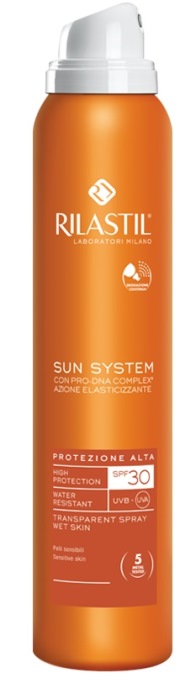 RILASTIL SUN SYSTEM PHOTO PROTECTION THERAPY SPF30 TRANSPARENT SPRAY 200 ML - doctorpill.it