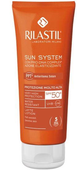 RILASTIL SUN SYSTEM PHOTO PROTECTION THERAPY SPF50+ LATTE 100 ML - doctorpill.it