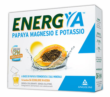 ENERGYA PAPAYA MAGNESIO POTASSIO 14 BUSTINE - doctorpill.it