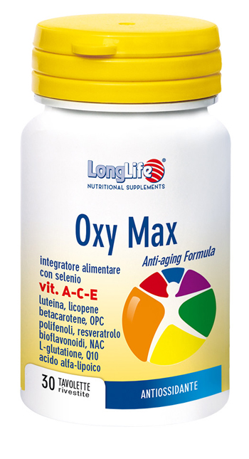 LONGLIFE OXY MAX 30 TAVOLETTE RIVESTITE - doctorpill.it