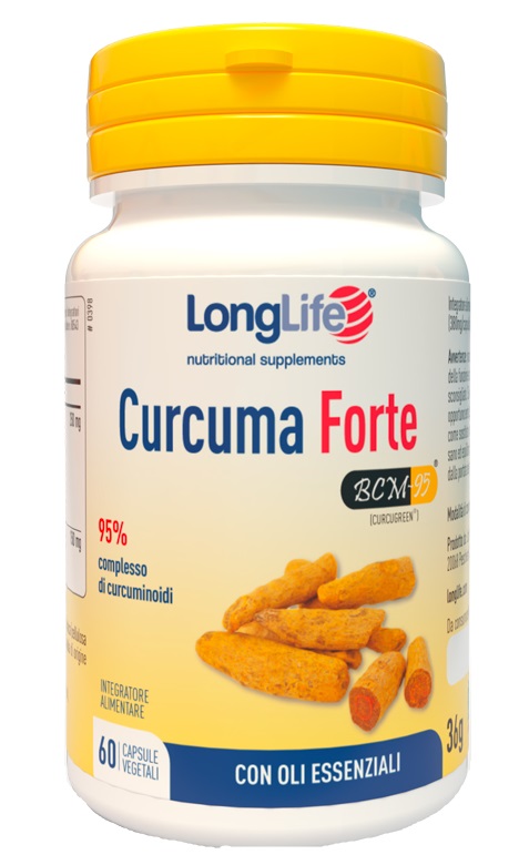 LONGLIFE CURCUMA FORTE 60 CAPSULE VEGETALI - doctorpill.it