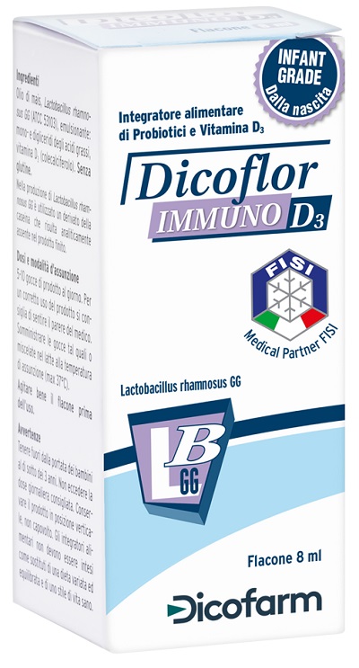 DICOFLOR IMMUNO D3 8 ML FLACONE - doctorpill.it