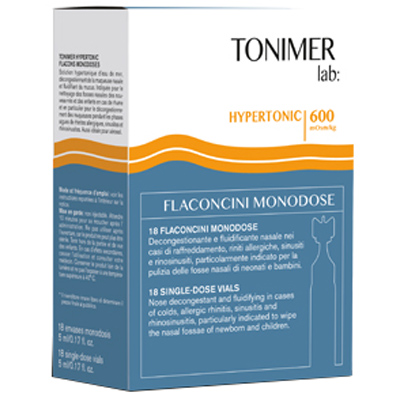 TONIMER LAB HYPERTONIC 18 FLACONCINI MONODOSE - doctorpill.it