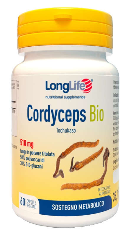 LONGLIFE CORDYCEPS BIO 60 CAPSULE VEGETALI - doctorpill.it