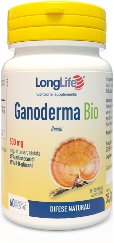 LONGLIFE GANODERMA BIO 60 CAPSULE - doctorpill.it