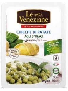 LE VENEZIANE CHICCHE DI PATATE AGLI SPINACI 500 G - doctorpill.it