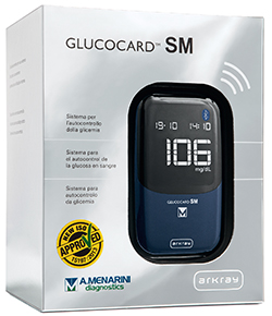 GLUCOCARD SM METER KIT MISURAZIONE GLICEMIA USO DOMICILIARE - doctorpill.it