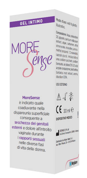 MORESENSE GEL TUBO 30 ML - doctorpill.it