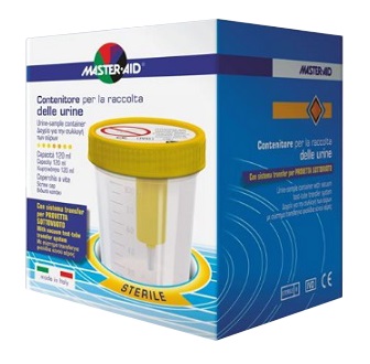 CONTENITORE RACCOLTA URINA SOTTOVUOTO MASTER-AID 120 ML - doctorpill.it