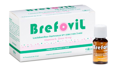 BREFOVIL 10 FLACONCINI MONODOSE DA 10 ML GUSTO LAMPONE - doctorpill.it