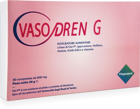 VASODREN G 40 COMPRESSE DA 900 MG - doctorpill.it