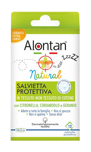 ALONTAN NATURAL SALVIETTA MONOUSO 12 PEZZI - doctorpill.it