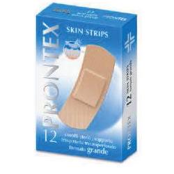 CEROTTO PRONTEX SKIN STRIPS FORMATO GRANDE ASTUCCIO 12 PEZZI - doctorpill.it