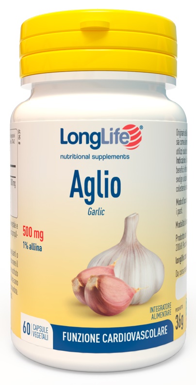 LONGLIFE AGLIO 60 CAPSULE VEGETALI - doctorpill.it