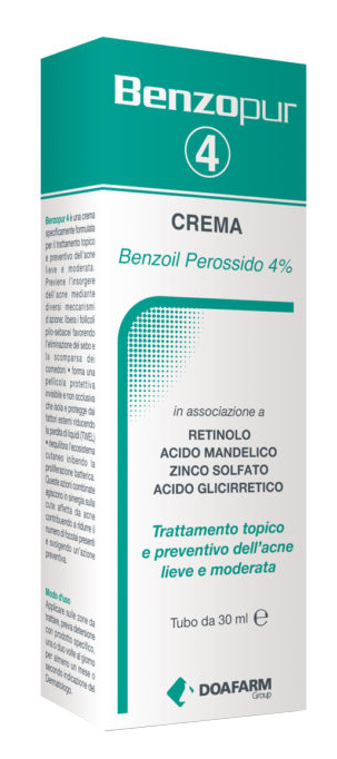 BENZOPUR 4 CREMA 30 ML - doctorpill.it
