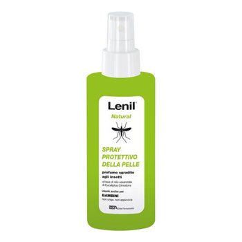 LENIL NATURAL SOLUZIONE ANTIZANZARA IN FLACONE + POMPA SPRAY 100 ML - doctorpill.it