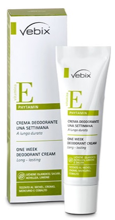 VEBIX PHYTAMIN CREMA DEODORANTE 1 SETTIMANA 25 ML - doctorpill.it