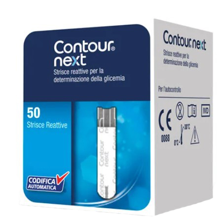 CONTOUR GLICEMIA STRISCE REATTIVE 50 PEZZI - doctorpill.it