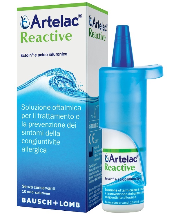 ARTELAC REACTIVE SOLUZIONE OFTALMICA MULTIDOSE FLACONE 10 ML - doctorpill.it