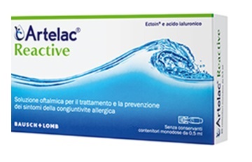 ARTELAC REACTIVE SOLUZIONE OFTALMICA MONODOSE 20 UNITA' DA 0,5 ML - doctorpill.it